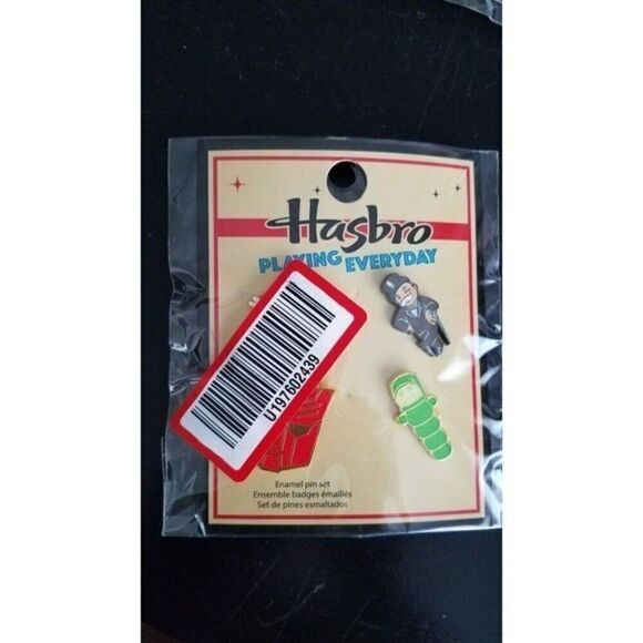 Mr Potatohead Glowworm Transformers Monopoly Funko POP! Hasbro Enamel Metal Pins - Picture 7 of 7